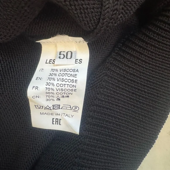 Les Hommes Zippered Pullover